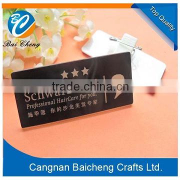 Unqiue design acrylic/pvc name badge maker with favourable price