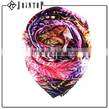 sale most popular cheap colorful polyester scarf with print