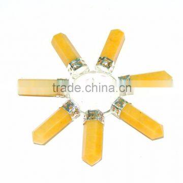 Wholesale Of Chakra Energy Generator : Yellow Jasper 7 Point Energy Generator Tool