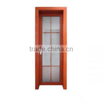 factory custom hotel aluminum frosted glass shower door casement door design