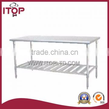 Assembly stainless steel kitchen work tables