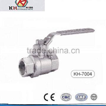 stainless steel 2 piece ball valve