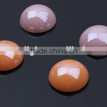 half pearl ceramic beads hot-fix for garment clothing shoes can resist high temperate