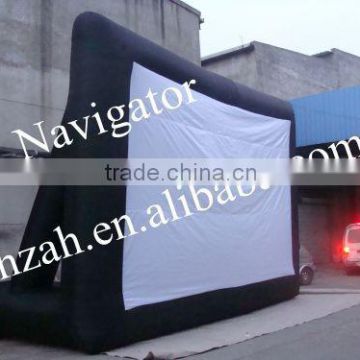 Outdoor Yard Inflatable Movie Screen Projection