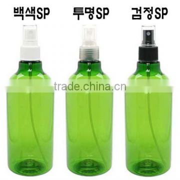 Spray cap PET bottle 500ml Green