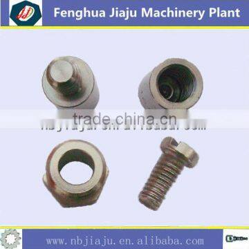 hex nut with internal thread and castle screw