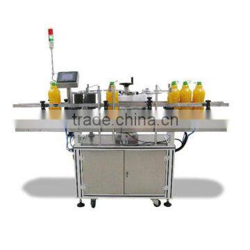 XBTBJ-551 PLC Touch Screen Bottles Labeling Machine