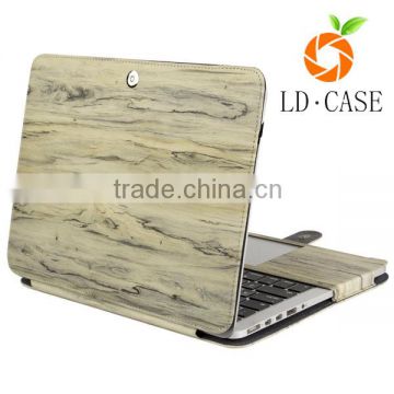 Good Price Handmade Bag Crazy Horse Leather Case Back Cover for macbook Pro
