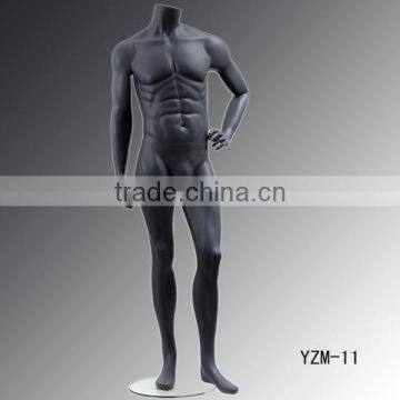 2015 headless sexy silicone male mannequin sale