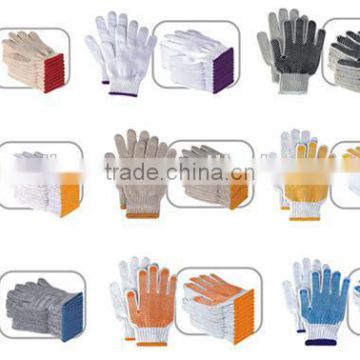 best selling 7 gauge motorcycle safety glove/ cotton glove for traffic use/labor's protection