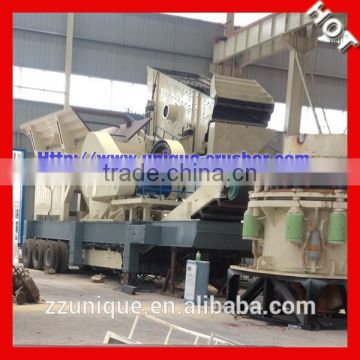 2015 China Unique Mobile Stone Crusher Plant With High Quality