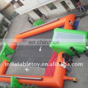factory price hot selling inflatable playground football pitch