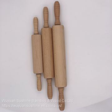 Wooden  Rolling Pin,Made of Beech Wood