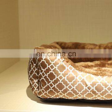 square non slip bottom dog mini giraffe pet bed bowls