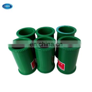 Dia. 50mm x Height 100mm Detachable Plastic Cylinder Mould For Concrete