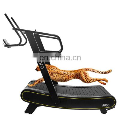 Running Jogging exercise sets  energy saving Self generate Running Machine best price strong body Curved treadmill & air runner