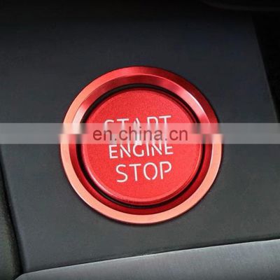 Stickers Car Wrap Sticker Engine Start Stop Button Cover Ring Protective Accessories Stickers For Car