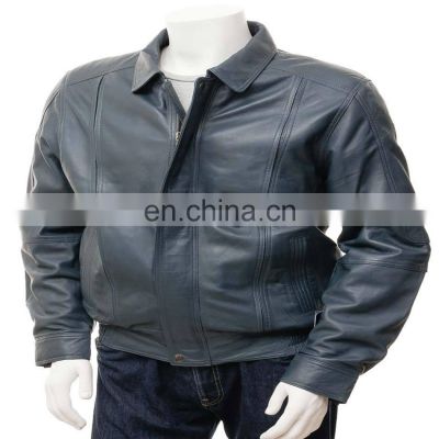 2022 Fashion winter New Year bomber leather jacket