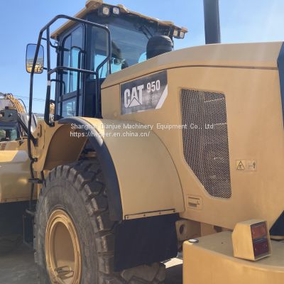 The used Caterpillar 950GC loaders with excellent control performance is for sale