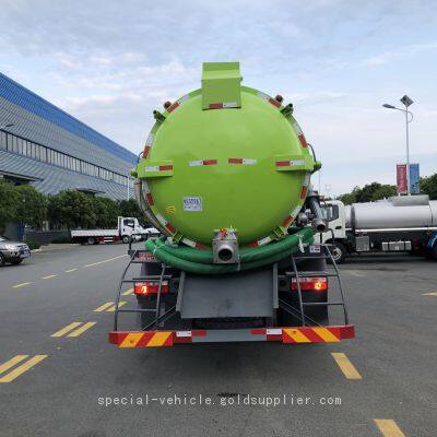 4X2 3cbm 5cbm Dongfeng Vacuum Sewage Suction Truck Sewage Truck