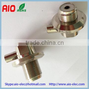 90 degree right angle UHF female twist lock on RF connector SO-239