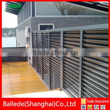 special size available louver fence manufacture