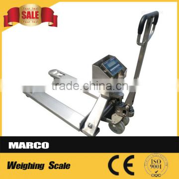 Changzhou Factory 2000KG Hand Pallet Truck Scale