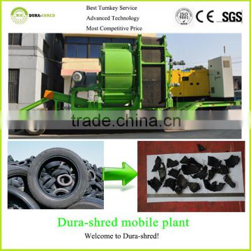 Dura-shred high efficient Manufacturer of pyrolysis plant from tire