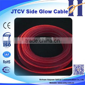Twisted Multi Cores Side Glow Cable Plastic Optic Fiber Cable, HYPOC, JTCV Series