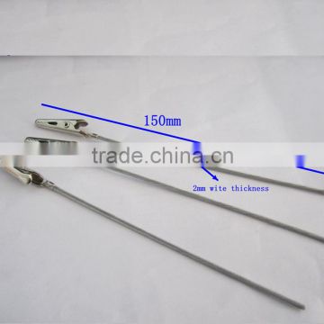 Metal Crocodile Clip With Wire In Bulk pPice From China Factory