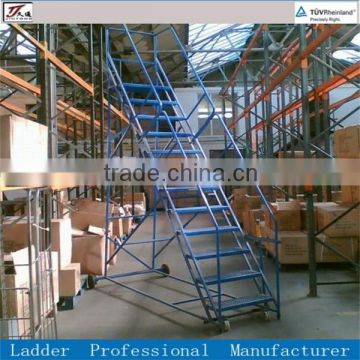 moveable stair climbing ladder