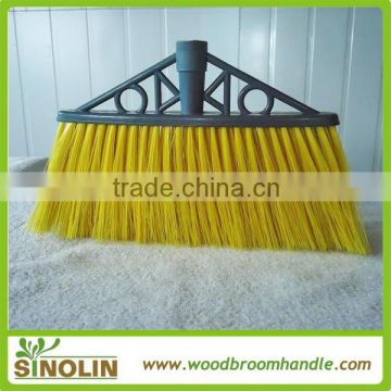 SINOLIN plastic broom head, soft bristle push household broom head
