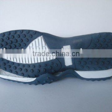 new hot sale dark blue white women/men TPR sole
