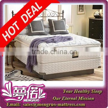 high class comfortable pillow top king size mattress hotel