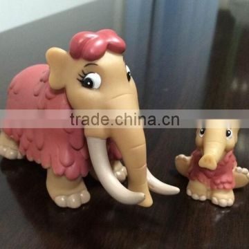 OEM soft plastic animal toy of elephant