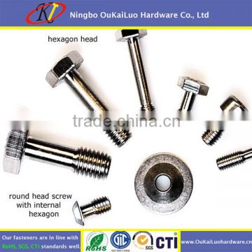 High quality and precision hex head panel screw, captive screw durable use