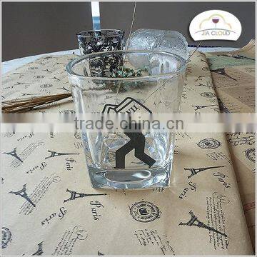 New products mug cup glass Decal cup wedding decoration