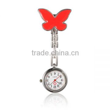 Red Butterfly Nurse Watch Table Pocket Watches(WACH-N007-01H)