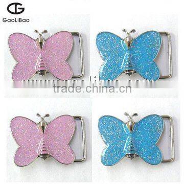 High quality shiny cute plate belt buckles for children PB-300005