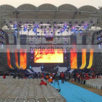 P6.25 outdoor rental full color large flexible led screens