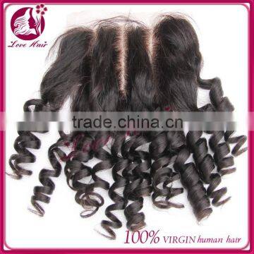 cheap virgin hair bundles with 3 part silk base lace closure
