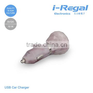 2015 hot selling 5V 2.1A dual usb car charger