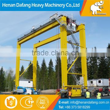 ISO Certificated Double Girder Container Gantry Crane 120T