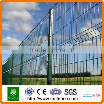 Hot Sales Galvanized welded wire security mesh folded fence