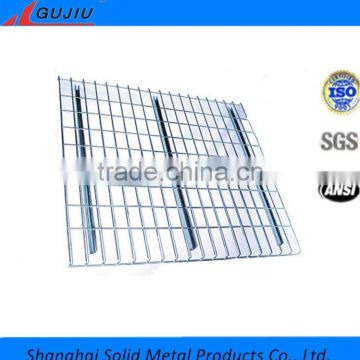Industrial galvanized pallet rack wire mesh decking