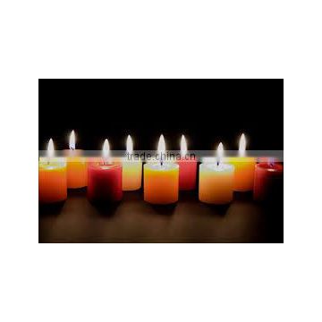 8 inches glass jar religious candleS