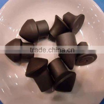 Tungsten carbide mining buttons with good wear resistanace