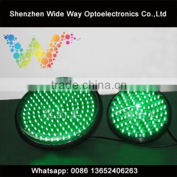 300MM Green color LED traffic light lamp wick full ball flashing traffic light sale
