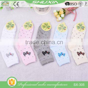 SX 305 baby kid sock bulk wholesale knitted cotton children sock cartoon knitting socks factory with 12 years experience