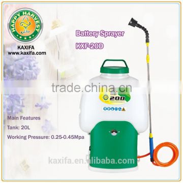 20L agriculture spray machine, electric sprayers, sprayer with stainless steel gun KXF-20D